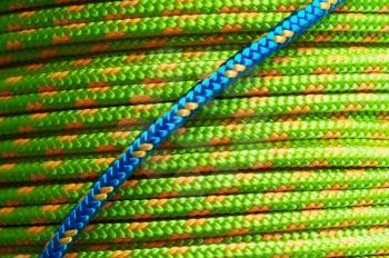 Royalty Free Photo of Green Rope