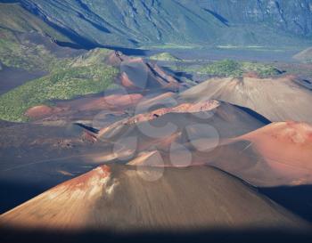 volcano Haleakala on Maui, Hawaii