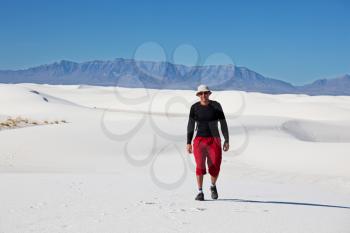 White Sands Park in USA