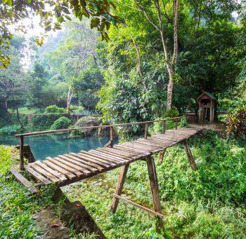 wooden bridge