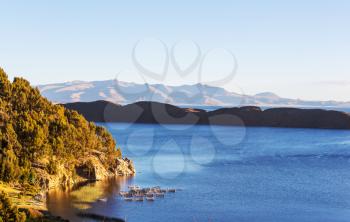 Titicaca Lake in Bolivia