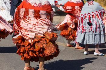 Authentic peruvian dance