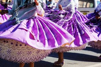 Authentic peruvian dance