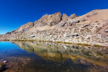 Beautiful mountains landscapes in Cordillera Huayhuash, Peru, South America