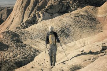 Hike in the Utah mountains