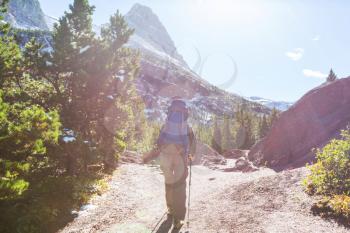 Hike in Glacier National Park, Montana