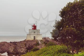 Lighthouse in Vancouver island