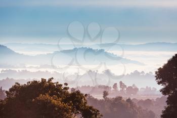 Amazing mountains landscape in Guatemala