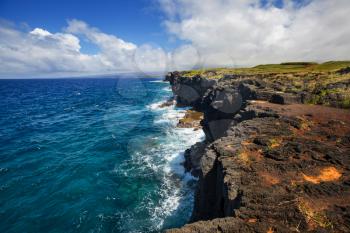 Picturesque view of Hawaii island