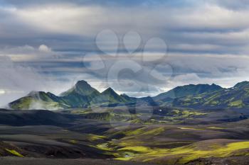 Fantastic celands volcanic landscapes
