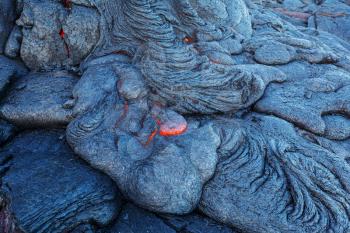 Kilauea Active Volcano on Big Island, Hawaii