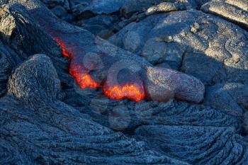 Kilauea Active Volcano on Big Island, Hawaii