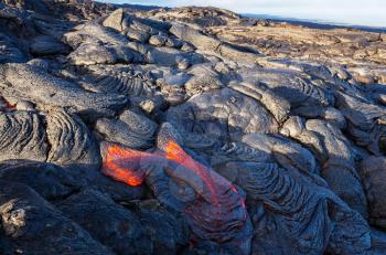 Kilauea Active Volcano on Big Island, Hawaii