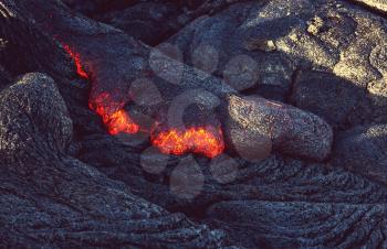 Kilauea Active Volcano on Big Island, Hawaii