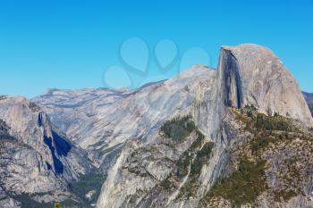 Beautiful Yosemite National Park landscapes, California