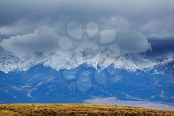 Mountain Landscape in Colorado Rocky Mountains, Colorado, United States.