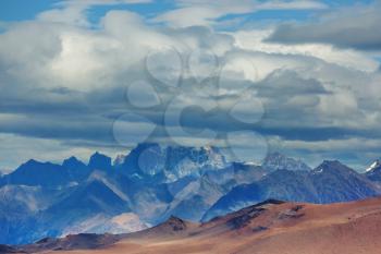 Patagonia landscapes in Southern Argentina. Beautiful natural landscapes.