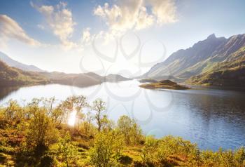 Picturesque landscapes of Northern Norway