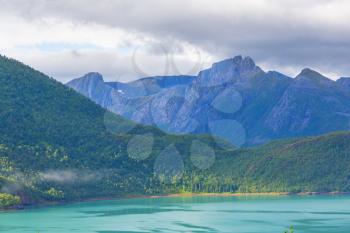 Picturesque landscapes of Northern Norway