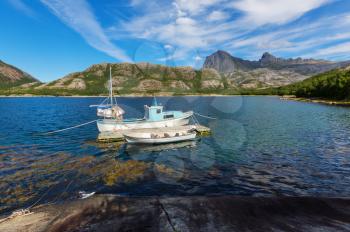 Fishing Boat in the bay, Norway