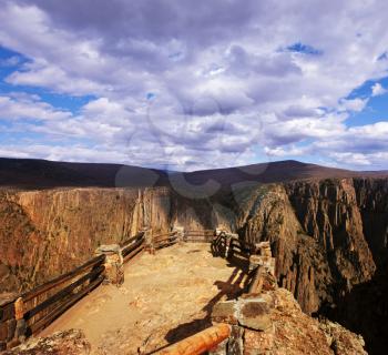 Black Canyon Of The Gunnison National Park in Colorado, USA