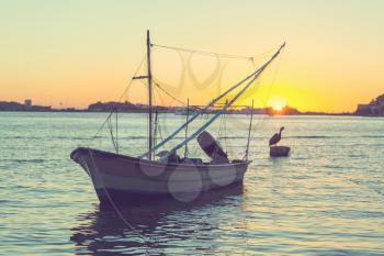 Fishing boats in Mexico