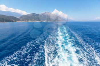 Boat trip in Greece