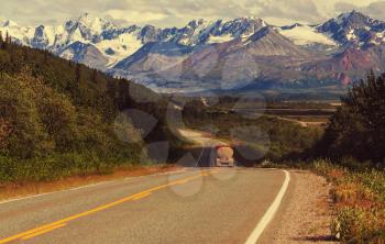 Highway in Alaska