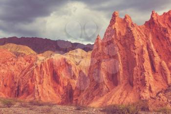 Scenic landscapes of Northern Argentina