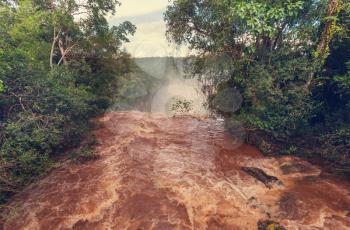 Iguassu Falls, Instagram filter