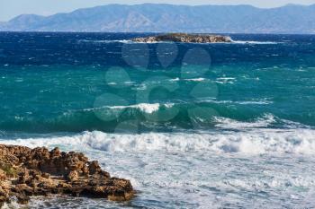 Beautiful sea shore in Cyprus