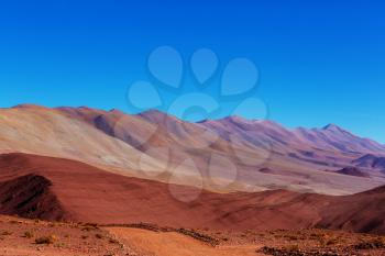 Mountain plateau La Puna, Northern Argentina
