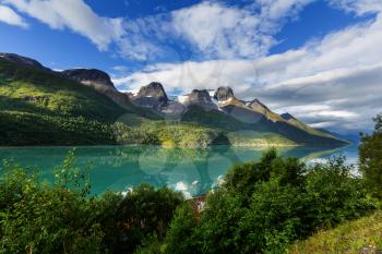 Picturesque landscapes of Northern Norway 