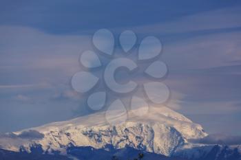 Mountains of Alaska in summer