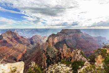 Picturesque landscapes of the Grand Canyon