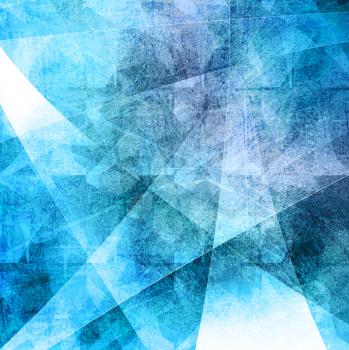 Royalty Free Clipart Image of a Blue Grungy Background