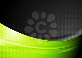 Abstract contrast wavy background. Vector design eps 10