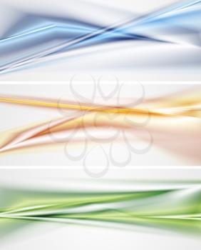 Abstract colourful banners. Vector design eps 10