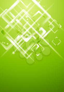 Abstract light green tech background. Vector design eps 10