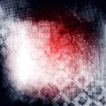 Abstract tech grunge background. Vector illustration eps 10