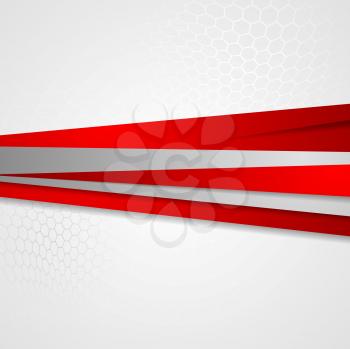 Abstract corporate striped background. Vector tech design