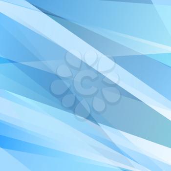 Abstract blue stripes vector corporate background