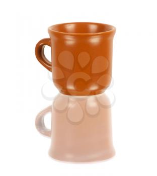 Royalty Free Photo of a Brown Cup