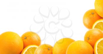 Royalty Free Photo of a Bunch of Oranges