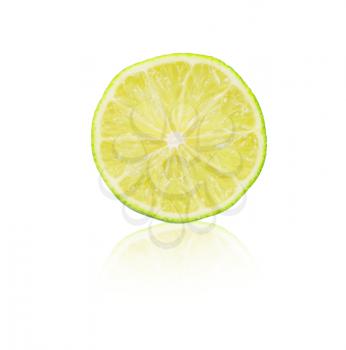 Royalty Free Photo of a Lime Slice