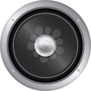 Royalty Free Clipart Image of an Audio Speaker
