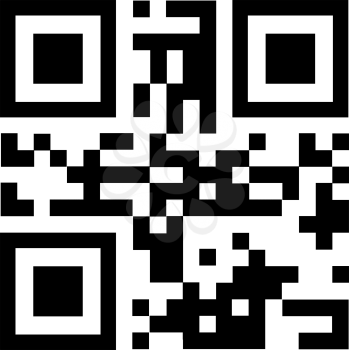 Black qr code says HOT PRICE