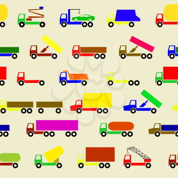 Royalty Free Clipart Image of a Cars Background 