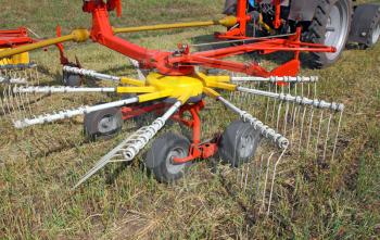 agricultural machinery for preparing hay