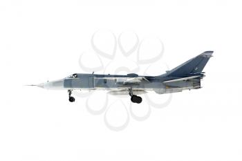 Military jet bomber Su-24 Fencer